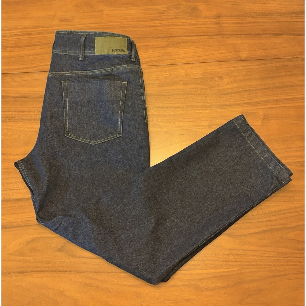 Viktos Gunfighter Jeans Mens 40x32 (Fits 39) Dark Indigo Cordura Tactical Denim